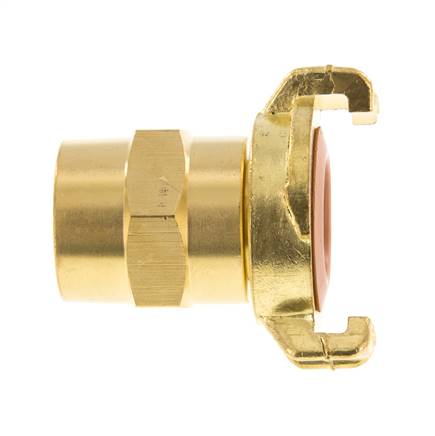 19 mm (3/4'') Slangpilaar Messing GEKA Tuinslangkoppeling KTW Aansluiting Industriele Slangen