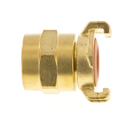25 mm (1'') Slangpilaar Messing GEKA Tuinslangkoppeling KTW Aansluiting Industriele Slangen
