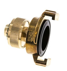 13 mm (1/2'') Slangpilaar Messing GEKA Tuinslangkoppeling Slangaansluiting