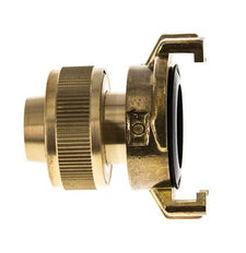 19 mm (3/4'') Slangpilaar Messing GEKA Tuinslangkoppeling Slangaansluiting