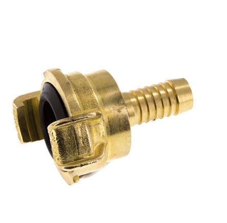 13 mm (1/2'') Slangpilaar Messing GEKA Tuinslangkoppeling Draaibaar
