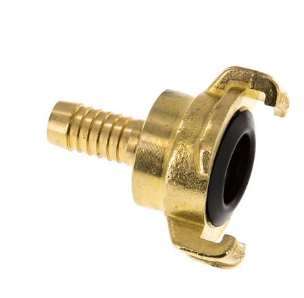 13 mm (1/2'') Slangpilaar Messing GEKA Tuinslangkoppeling Draaibaar