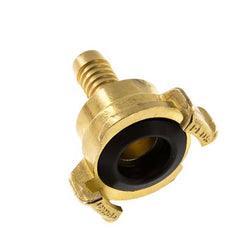 13 mm (1/2'') Slangpilaar Messing GEKA Tuinslangkoppeling Draaibaar