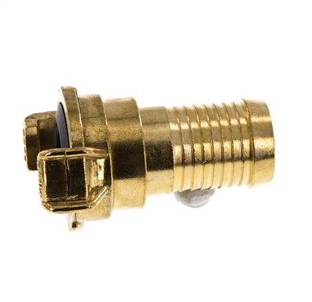 25 mm (1'') Slangpilaar Messing GEKA Tuinslangkoppeling Draaibaar