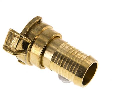 25 mm (1'') Slangpilaar Messing GEKA Tuinslangkoppeling Draaibaar