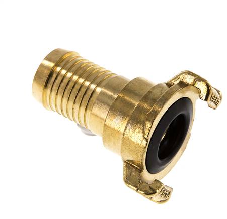 25 mm (1'') Slangpilaar Messing GEKA Tuinslangkoppeling Draaibaar