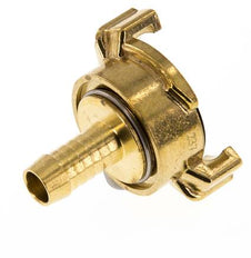 13 mm (1/2'') Slangpilaar Messing GEKA Tuinslangkoppeling Ontkoppeld Draaibaar