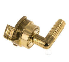 13 mm (1/2'') Slangpilaar Messing GEKA Tuinslangkoppeling Draaibaar Haakse Bocht