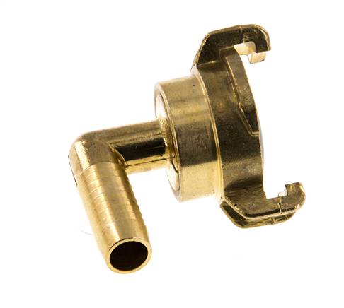 13 mm (1/2'') Slangpilaar Messing GEKA Tuinslangkoppeling Draaibaar Haakse Bocht