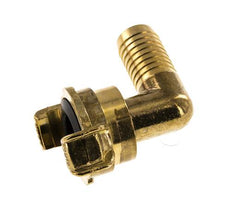 19 mm (3/4'') Slangpilaar Messing GEKA Tuinslangkoppeling Draaibaar Haakse Bocht