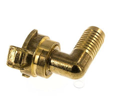 19 mm (3/4'') Slangpilaar Messing GEKA Tuinslangkoppeling Draaibaar Haakse Bocht