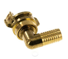 19 mm (3/4'') Slangpilaar Messing GEKA Tuinslangkoppeling Draaibaar Haakse Bocht
