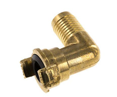25 mm (1'') Slangpilaar Messing GEKA Tuinslangkoppeling Draaibaar Haakse Bocht