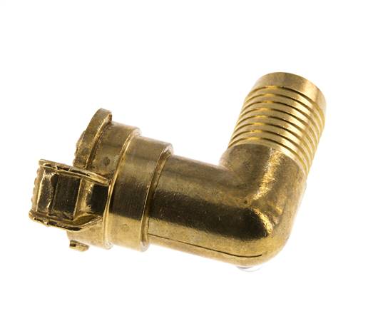 25 mm (1'') Slangpilaar Messing GEKA Tuinslangkoppeling Draaibaar Haakse Bocht