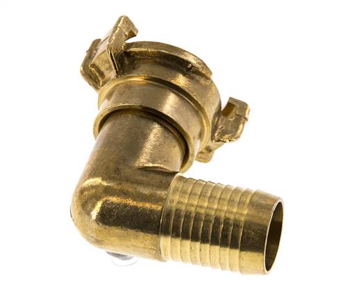 25 mm (1'') Slangpilaar Messing GEKA Tuinslangkoppeling Draaibaar Haakse Bocht