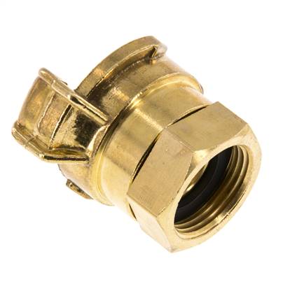 3/4'' Binnendraad Messing GEKA Tuinslangkoppeling Draaibaar