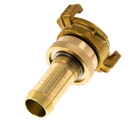 19 mm (3/4'') Slangpilaar Veiligheid Messing GEKA Tuinslangkoppeling