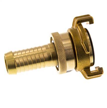 19 mm (3/4'') Slangpilaar Veiligheid Messing GEKA Tuinslangkoppeling