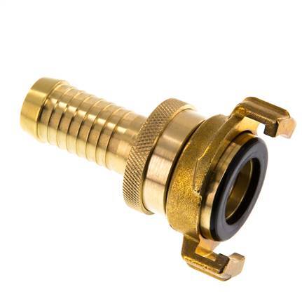 19 mm (3/4'') Slangpilaar Veiligheid Messing GEKA Tuinslangkoppeling