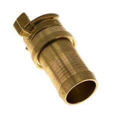 32 mm (1 1/4'') Slangpilaar Veiligheid Messing GEKA Tuinslangkoppeling