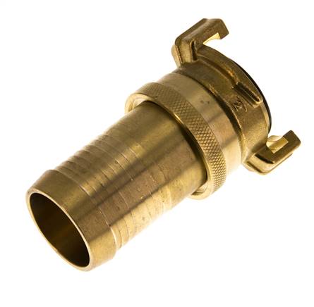 32 mm (1 1/4'') Slangpilaar Veiligheid Messing GEKA Tuinslangkoppeling