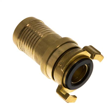 32 mm (1 1/4'') Slangpilaar Veiligheid Messing GEKA Tuinslangkoppeling