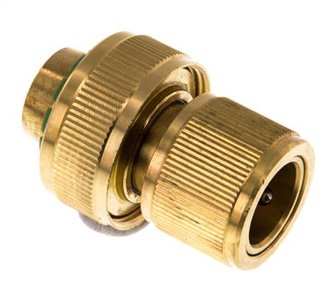 Messing GARDENA Stijl Koppeling 19 mm Waterstop
