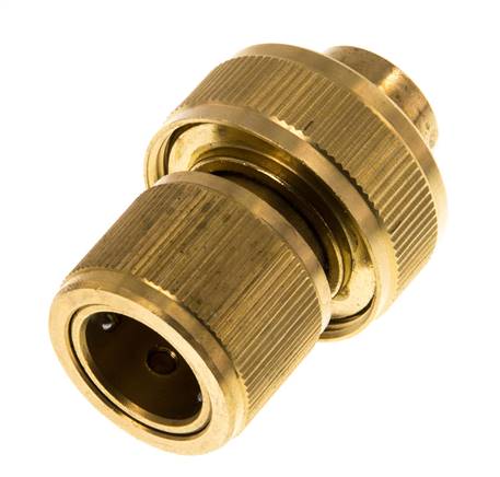 Messing GARDENA Stijl Koppeling 19 mm Waterstop