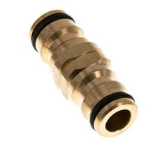 Brass 2x Garden Hose Plug [2 Pieces]