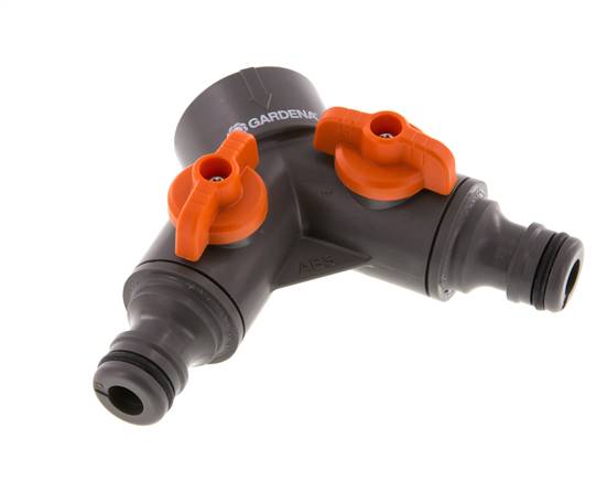PP GARDENA Verdeler G 3/4 inch Binnendraad Kogelkranen