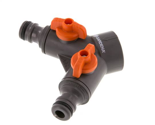 PP GARDENA Verdeler G 3/4 inch Binnendraad Kogelkranen