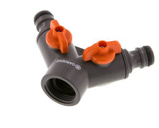 PP GARDENA Verdeler G 3/4 inch Binnendraad Kogelkranen