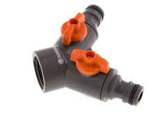 PP GARDENA Verdeler G 3/4 inch Binnendraad Kogelkranen