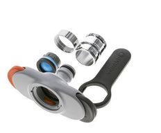 Kunststof GARDENA Adapter M22 x 1.0 or M24 x 1.0 Buitendraad / Binnendraad