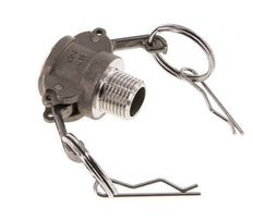 Camlock DN 15 (1/2'') Koppeling RvsR 1/2'' met buitendraad Type B MIL-C-27487