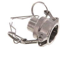 Camlock DN 20 (3/4'') Koppeling RvsR 3/4'' met buitendraad Type B MIL-C-27487
