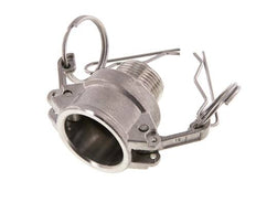 Camlock DN 20 (3/4'') Koppeling RvsR 3/4'' met buitendraad Type B MIL-C-27487
