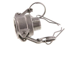 Camlock DN 20 (3/4'') Koppeling RvsR 3/4'' met buitendraad Type B MIL-C-27487