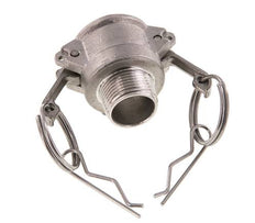 Camlock DN 20 (3/4'') Koppeling RvsR 3/4'' met buitendraad Type B MIL-C-27487