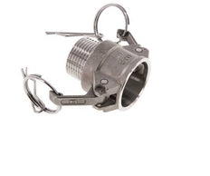 Camlock DN 25 (1'') Koppeling RvsR 1'' met buitendraad Type B MIL-C-27487