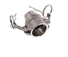 Camlock DN 25 (1'') Koppeling RvsR 1'' met buitendraad Type B MIL-C-27487