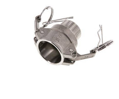 Camlock DN 25 (1'') Koppeling RvsR 1'' met buitendraad Type B MIL-C-27487