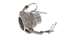 Camlock DN 25 (1'') Koppeling RvsR 1'' met buitendraad Type B MIL-C-27487