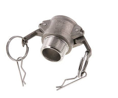 Camlock DN 25 (1'') Koppeling RvsR 1'' met buitendraad Type B MIL-C-27487