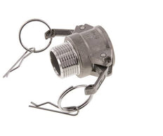 Camlock DN 25 (1'') Koppeling RvsR 1'' met buitendraad Type B MIL-C-27487