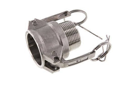 Camlock DN 32 (1 1/4'') Koppeling RvsR 1 1/4'' met buitendraad Type B MIL-C-27487