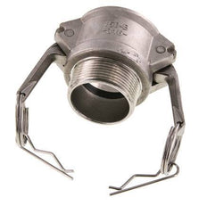 Camlock DN 40 (1 1/2'') Koppeling RvsR 1 1/2'' met buitendraad Type B MIL-C-27487