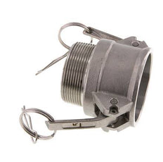 Camlock DN 50 (2'') Koppeling RvsR 2'' met buitendraad Type B MIL-C-27487