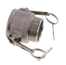 Camlock DN 50 (2'') Koppeling RvsR 2'' met buitendraad Type B MIL-C-27487