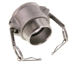 Camlock DN 50 (2'') Koppeling RvsR 2'' met buitendraad Type B MIL-C-27487